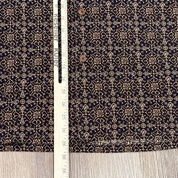 Vintage Ralph Lauren Polo Jeans Co Shirt Men Medium Geometric Aztec Southwestern - Picture 6 of 8